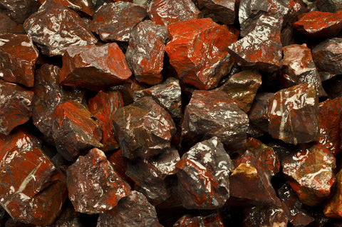 Brecciated Jasper Mine Run Rough