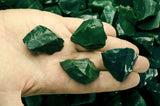 Green Jasper Mine Run Rough from India