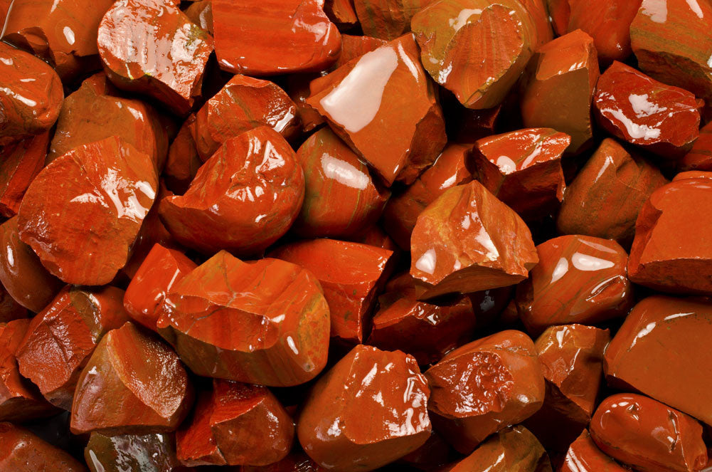 Red Jasper Mine Run Rough from Asia – Fantasia Mining
