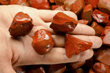 Red Jasper Mine Run Rough from Asia