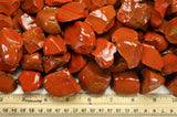 Red Jasper Mine Run Rough from Asia