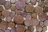 Fantasia Materials: 10 cts of Deep Amethyst Professional Sawn Facet Rough - 10-15 cts/pc- Raw Natural Crystals for Faceting, Cabbing, Cutting, Lapidary, Polishing, Wire Wrapping, Wicca & Reiki Healing