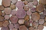 Large Ruby in Natural Hexigonal Shape - "A" Grade