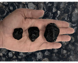 Apache Tears - Volcanic Glass Black Obsidian - from Mexico