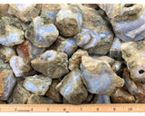 Blue Lace Agate Mine Run Rough - Namibia