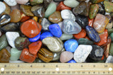 Assorted Tumbled Stone Mix from Africa 1.25" to 1.5" avg. (Size #8)