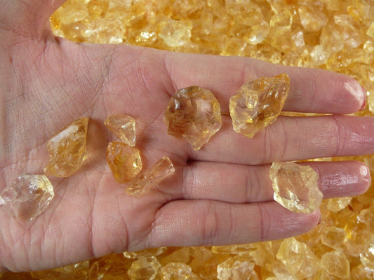 Citrine 'B' Grade Facet Rough