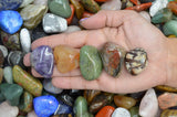 Assorted Tumbled Stone Mix from Africa 1.25" to 1.5" avg. (Size #8)