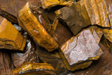 Gold Tiger Eye Mine Run Rough - South Africa