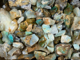 Rough Blue Opal Stones From Peru