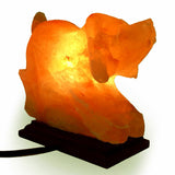 Natural Himalayan Dog Shape Salt Lamp