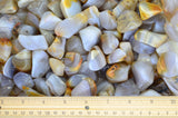 Tumbled Banded Agate From Madagascar- 0.75" to 1.25" Avg. - Premium Polished Rocks!