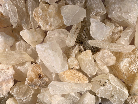 Rough Calcite Silica Stones from Indonesia