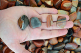 Tumbled Desert Jasper From Madagascar- 0.75" to 1.25" Avg. - Premium Polished Rocks!