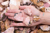 Rough Pink Opal Stones From Peru