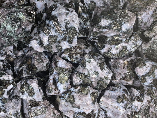 Indigo Gabbro Mine Run Rough - Madagascar – Fantasia Mining