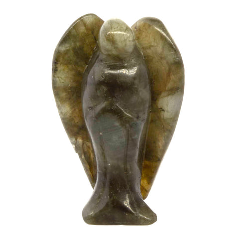 1 pc. of Labradorite Carved Angel Figurine