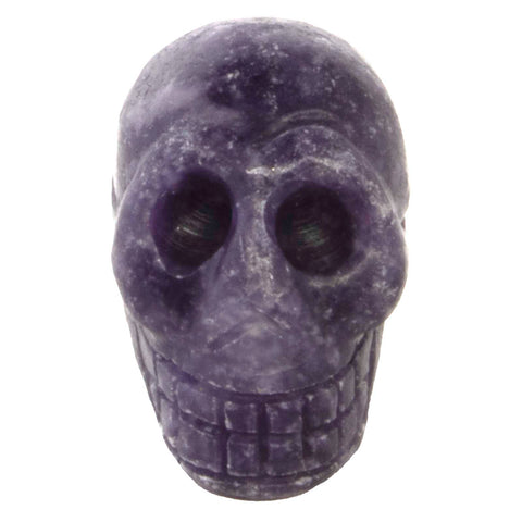 1 pc. of Lepidolite Carved Skull Figurine