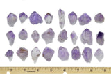 Light Amethyst Points from Brazil