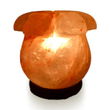 Natural Himalayan Lilly Flower Shape Salt Lamp