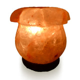 Natural Himalayan Lilly Flower Shape Salt Lamp