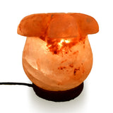 Natural Himalayan Lilly Flower Shape Salt Lamp