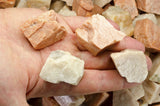 Moonstone Tan Orange Mine Run Rough