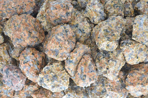 Orange Terraluminite Rough Stones from Mexico