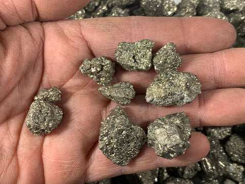 Pyrite Small Rough Pyrite Fools Gold Rough - Extra Small - 0.5 to 0.75 Inch – Fantasia Mining