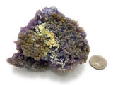 Beautiful Grape Agate Cluster from Indonesia - Also Known As Botryoidal Purple Chalcedony - GA002