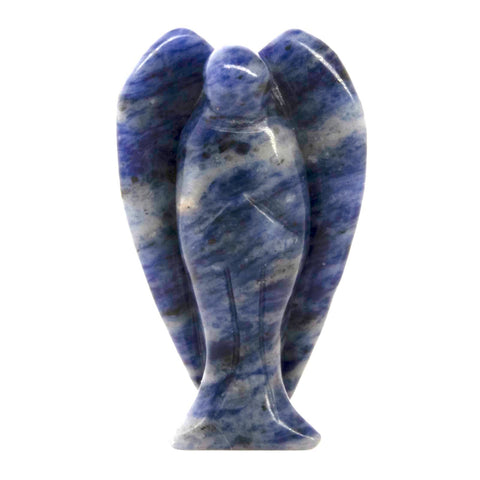 1 pc. of Sodalite Carved Angel Figurine