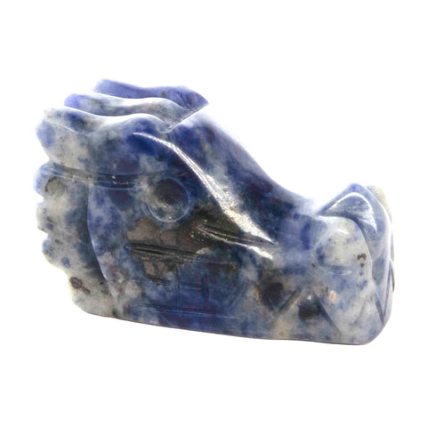 1 pc. of Sodalite Carved Dragon Figurine
