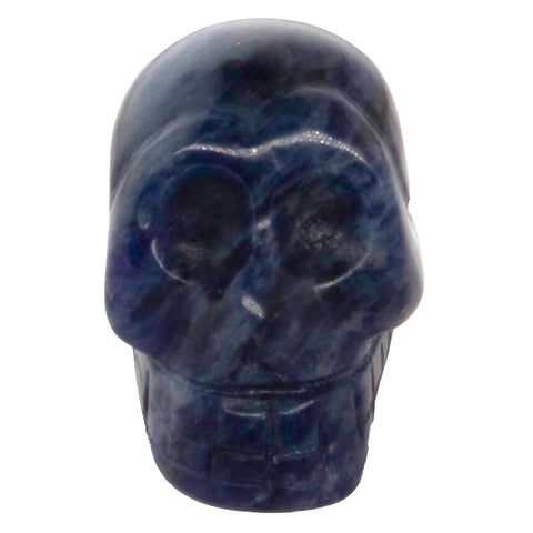 1 pc. of Sodalite Carved Skull Figurine