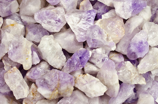 Milky Amethyst Mine Run Rough - Madagascar