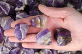 Banded Chevron Amethyst Mine Run Rough