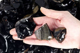 Black Obsidian Rough Stones from Mexico