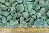 Tumbled Amazonite - A Grade - Medium - 1" to 1.5" Average