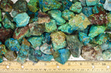 Chrysocolla Rough "AA" Grade Stones from Peru