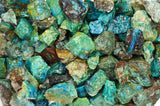 Chrysocolla Rough "AA" Grade Stones from Peru