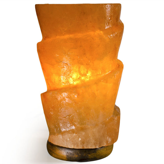 Natural Himalayan Funnel Shape Salt Lamp