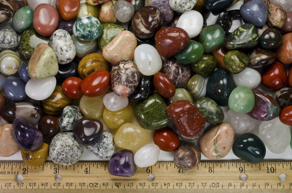 Small Indian Rocks Medium Tumbled Assorted Indian Stones – Fantasia Mining