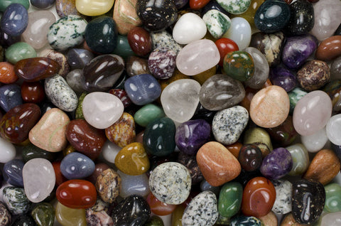 Small Indian Rocks Small Tumbled Assorted Indian Stones – Fantasia Mining