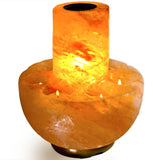 Natural Himalayan Multi Candle Salt Lamp - 7.5" tall avg.