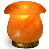 Natural Himalayan Mushroom Salt Lamp - 5.5" tall avg.