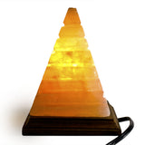 Natural Himalayan Pyramid Shaped Salt Lamp.