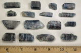 Translucent Blue Sapphire with Kyanite Rough