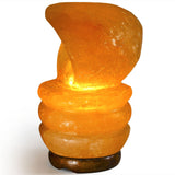 Natural Himalayan Snake Shaped Salt Lamp.