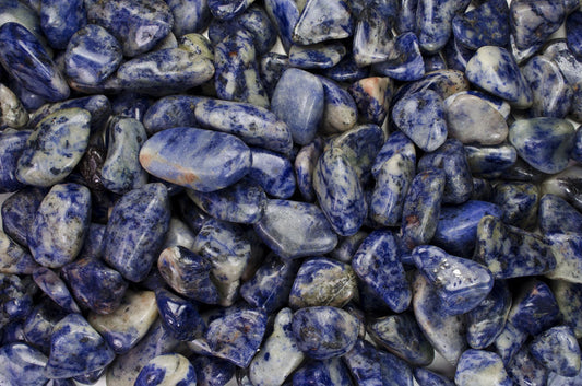 Tumbled Sodalite- "AA" Grade