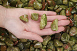 Tumbled American Unakite A Grade Stones