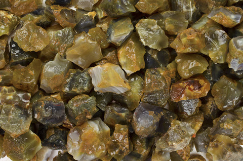 Yellow Carnelian Mine Run Rough